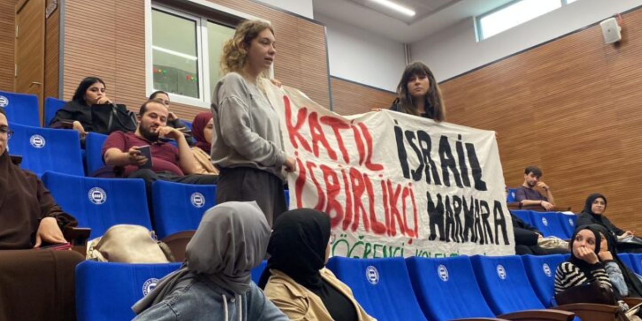 Marmara Üniversitesi'nin İsrail ile iş birliğine tepki gösteren üniversiteliye uzaklaştırma!