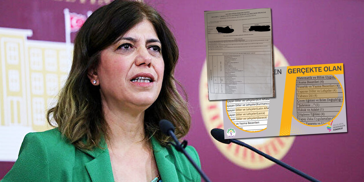 Meral Danış Beştaş: ‘Kürtçe ve Zazaca’ya engel’