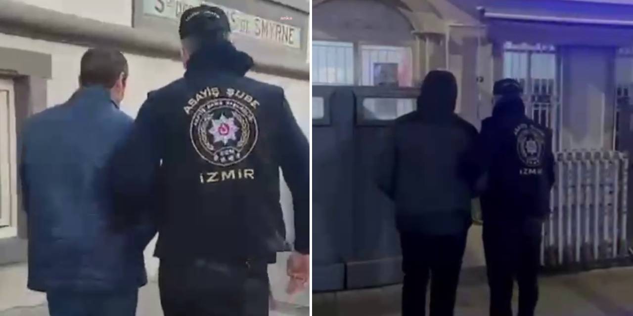 Konak’ta operasyon: Hapis cezası bulunan iki zanlı yakalandı