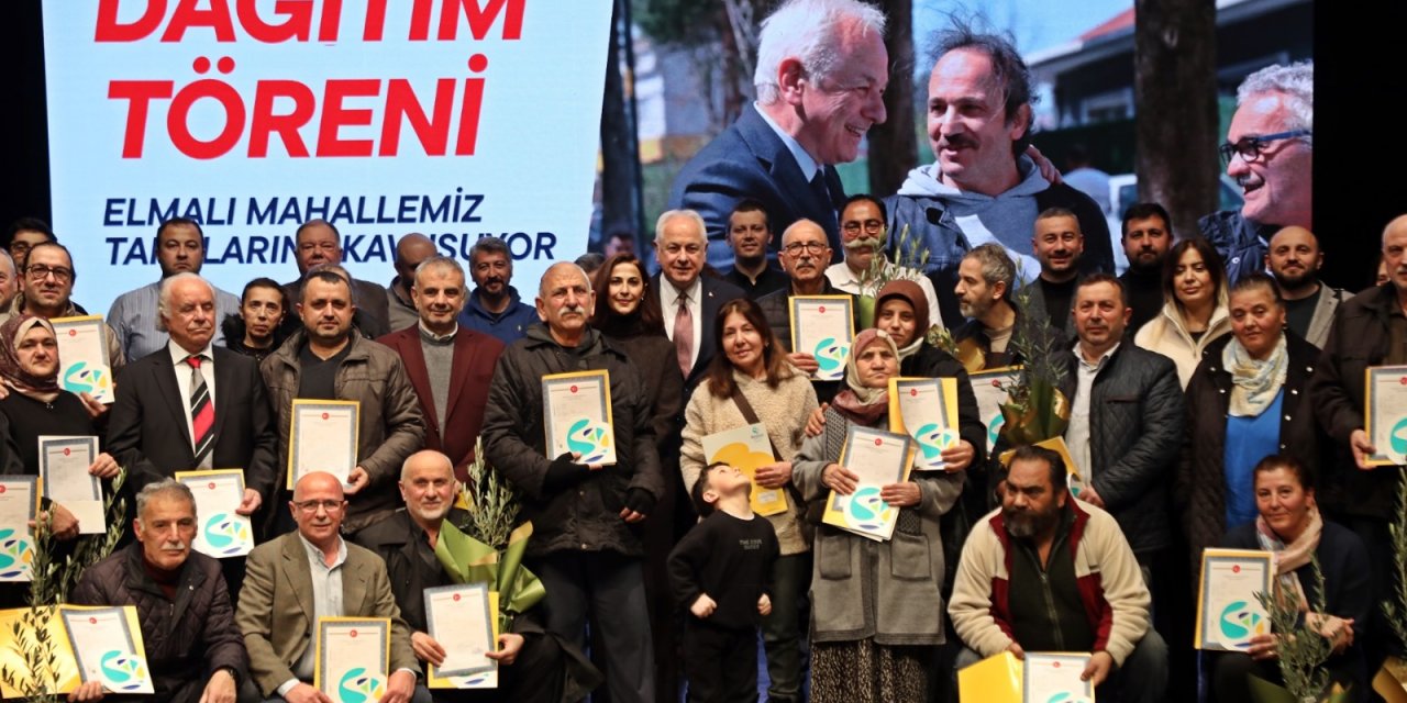 Beykoz’da mülkiyet sorunu çözülüyor: Elmalı’da 195 vatandaş tapusuna kavuştu