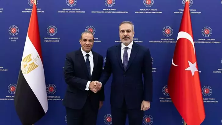 Bakan Fidan, Mısırlı mevkidaşı Abdulati ile görüştü