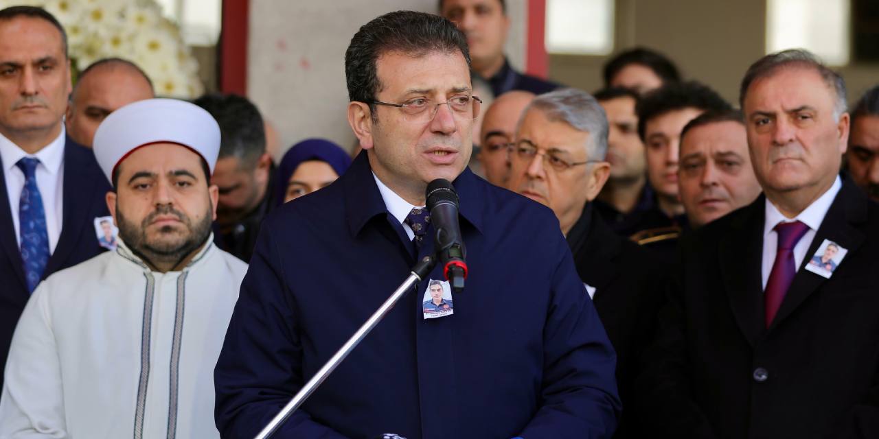 İtfaiye eri Furkan Sayın son yolculuğuna uğurlandı: İmamoğlu cenaze töreninde konuştu