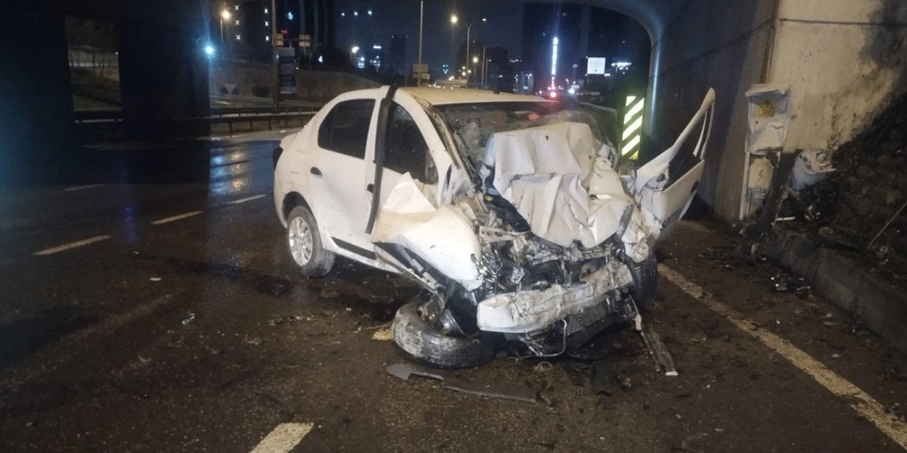 Maltepe'de kaza: 1 kişi yaralandı