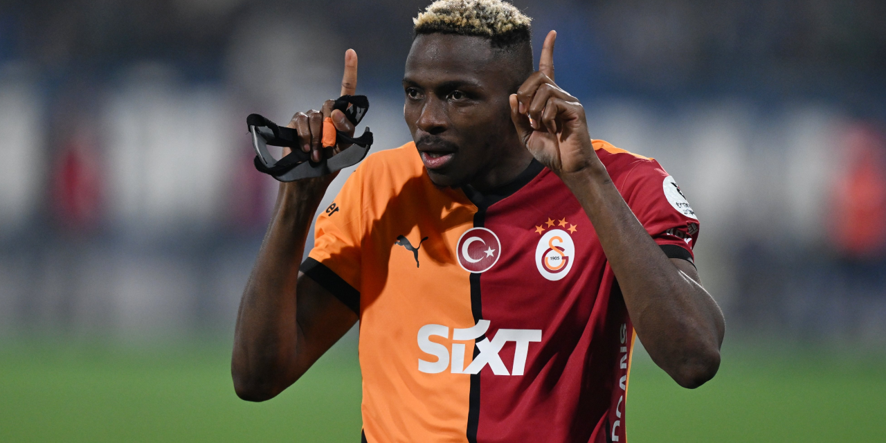 Galatasaray, derbi öncesi hata yapmadı: Rize engeli Osimhen ile geçildi