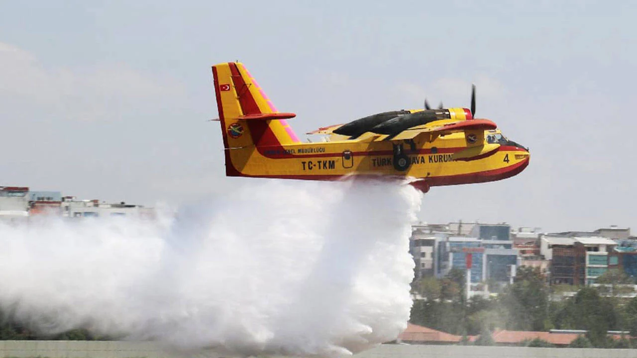 Orman yangınlarına müdahalede kullanılan THK uçakları satılıyor