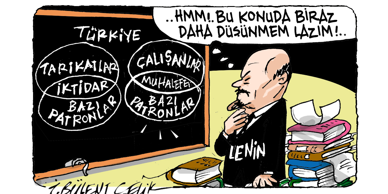 İ. Bülent Çelik'in 19 Şubat 2025 tarihli karikatürü