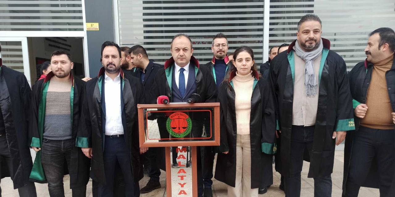 Malatya Barosu’ndan avukata saldırıya tepki: "Endişe verici boyutlara ulaştı!"