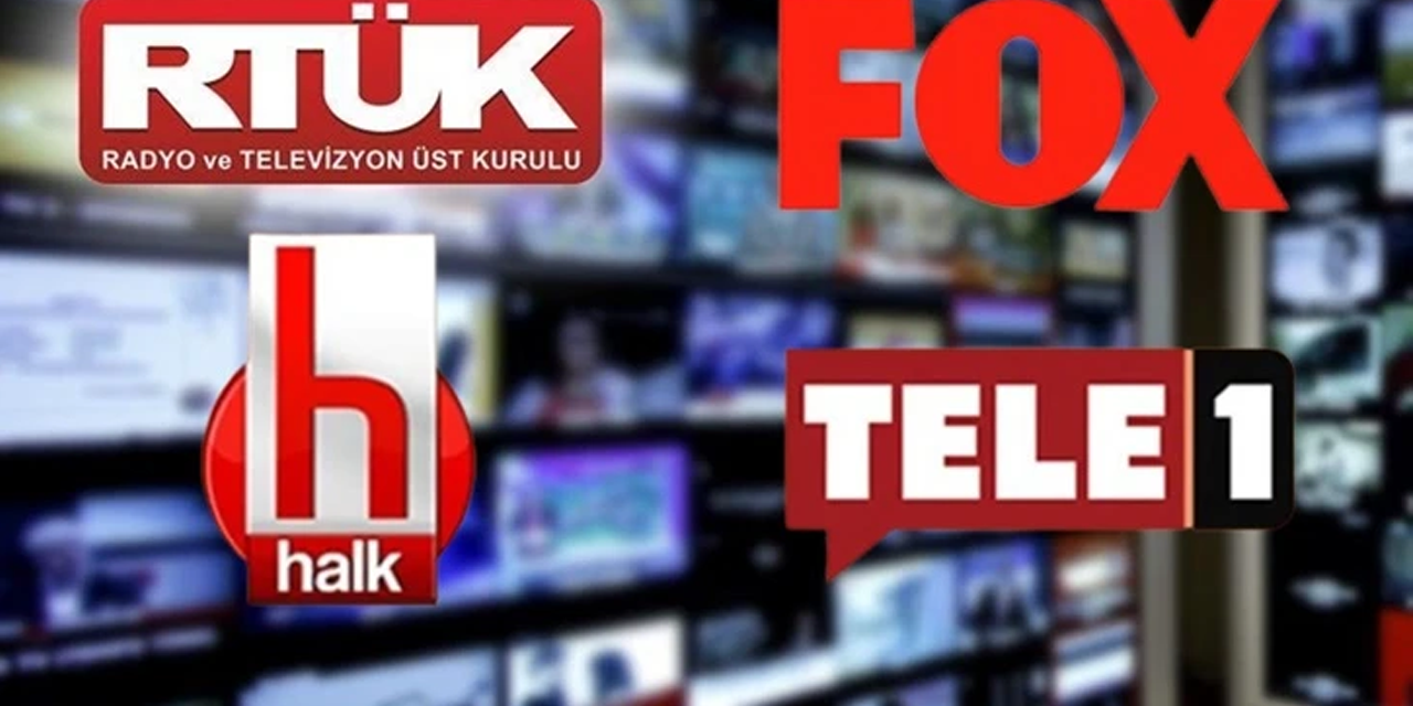 RTÜK’ten Halk TV, NOW TV, SZC TV ve Tele 1’e Sinan Ateş cezası