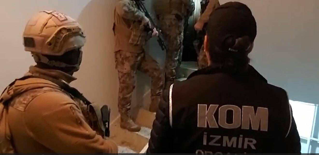 2 suç örgütüne yönelik Mahzen-13 operasyonunda 25 kişi gözaltına alındı