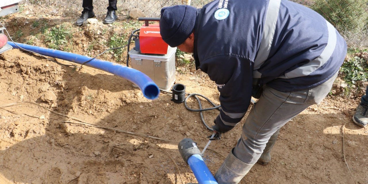 Salihli'de taşıma suyu çilesi sona eriyor