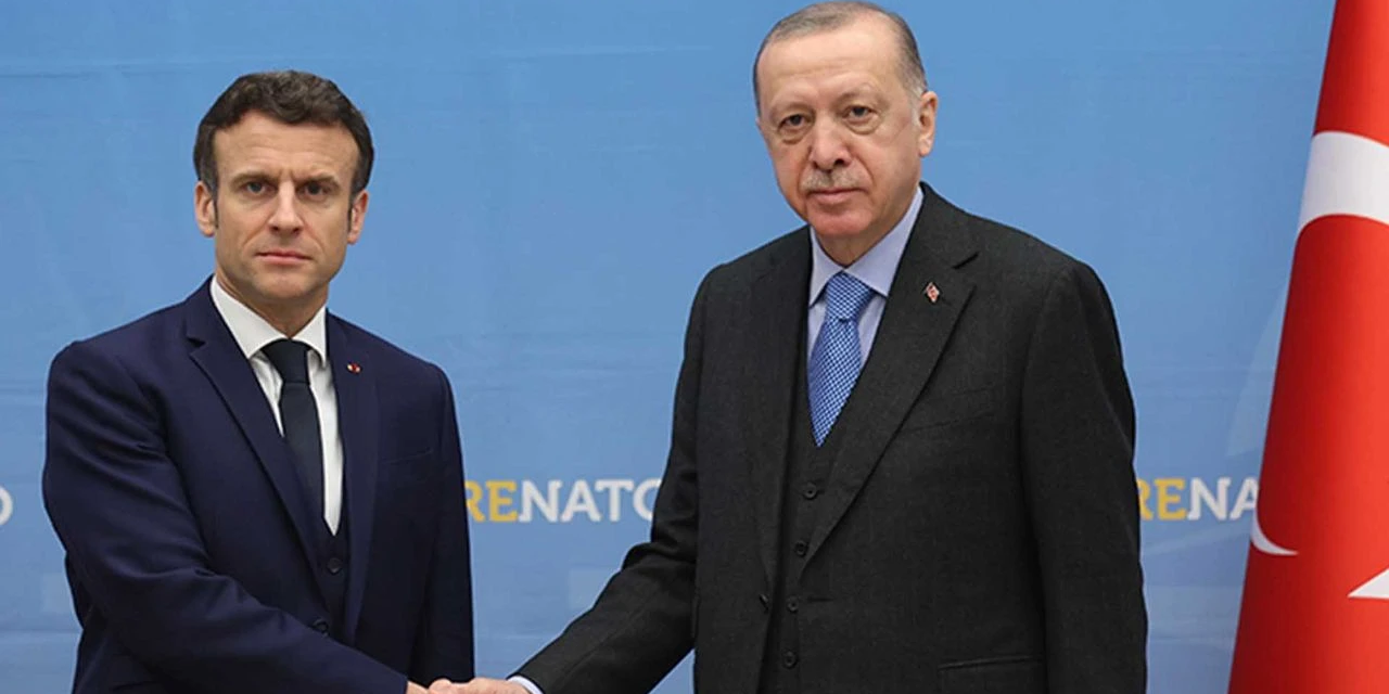 Erdoğan, Fransa Cumhurbaşkanı Macron ile Trump'ın Gazze planını görüştü!