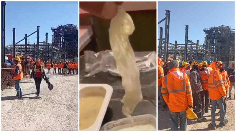 Akkuyu Nükleer Güç Santrali’ndeki işçilerin yemeklerinden kullanılmış prezervatif çıktı