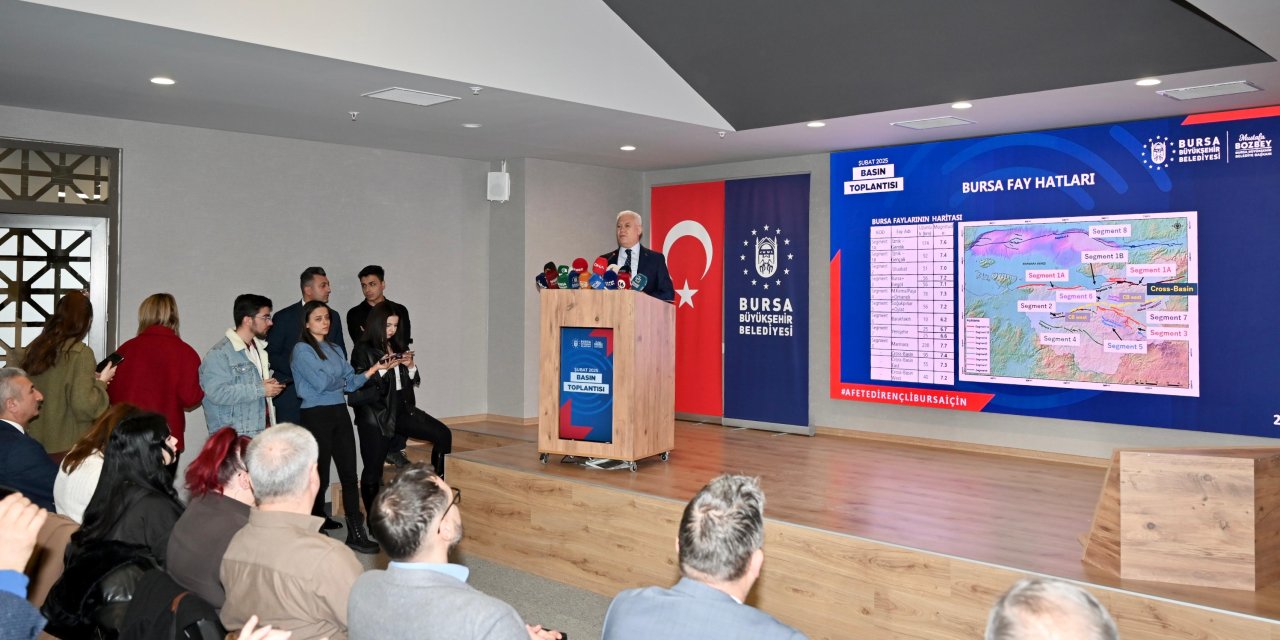 Başkan Bozbey: Depreme dayanıklı Bursa, öncelikli hedefimiz