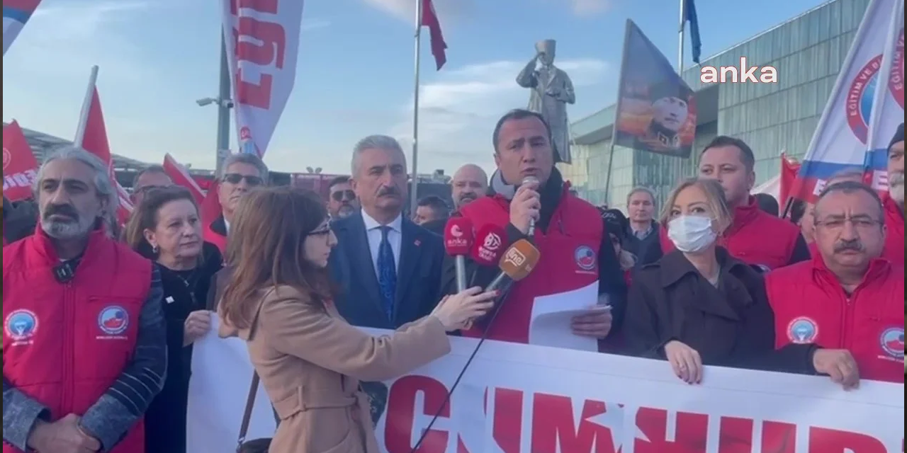 Eğitim İş, eğitimde tarikat kıskacına karşı yürüdü!