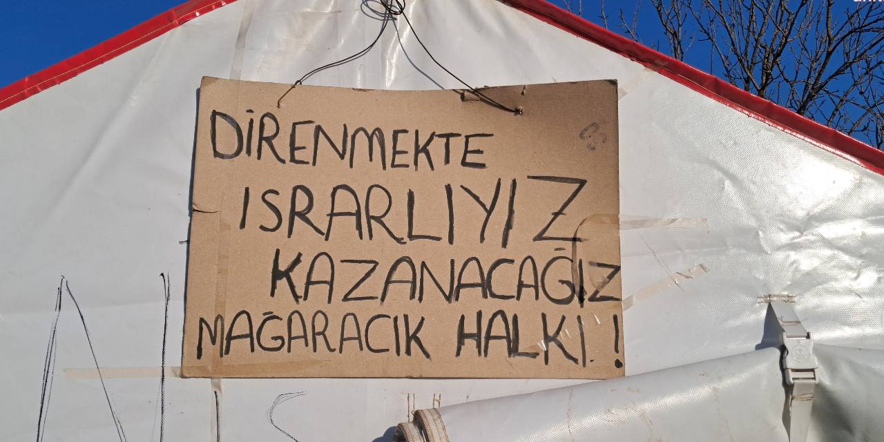Hatay Samandağ’da kamulaştırmaya karşı nöbet eylemi: 'Bizi buradan göç ettirmek mi istiyorlar?'