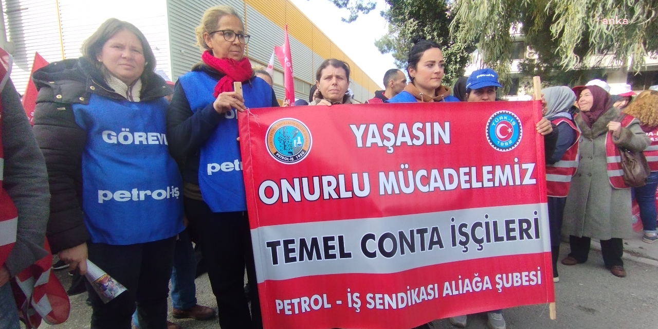 İzmir’de tütün işçileri grevde: 'Sadaka değil, alın terimizin karşılığını istiyoruz'