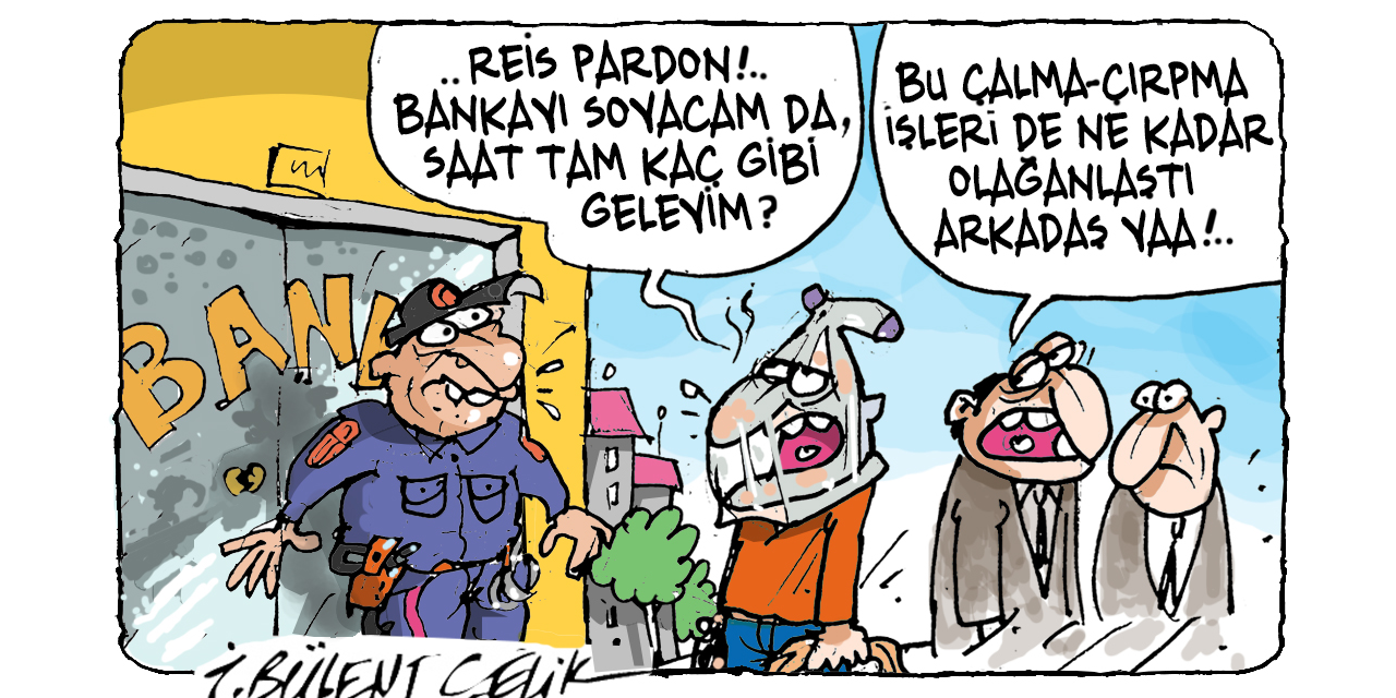 İ. Bülent Çelik'in 11 Mart 2025 tarihli karikatürü