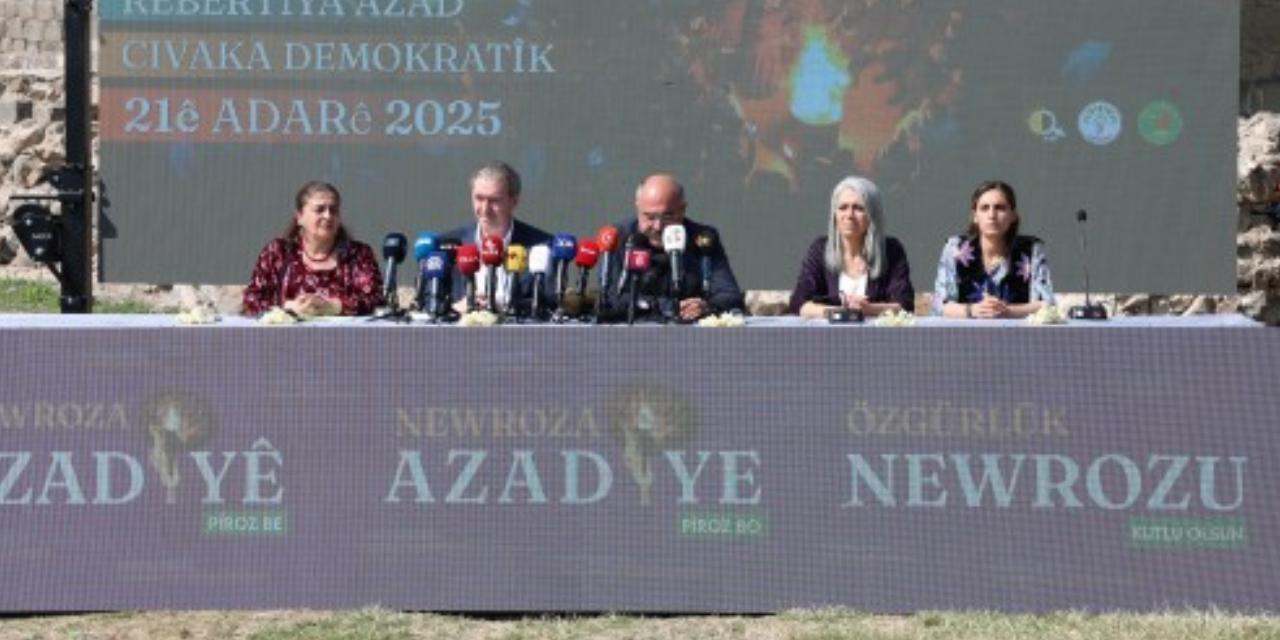 Diyarbakır'da Newroz deklarasyonu açıklandı: 'Barış iradesine sahip çıkalım'