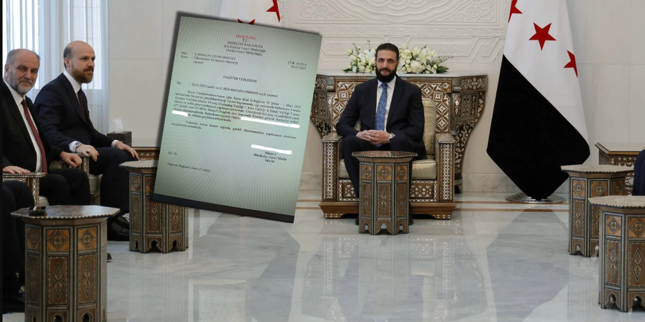 Bilal Erdoğan’ın Suriye gezisi için kaç makam aracı gitti?