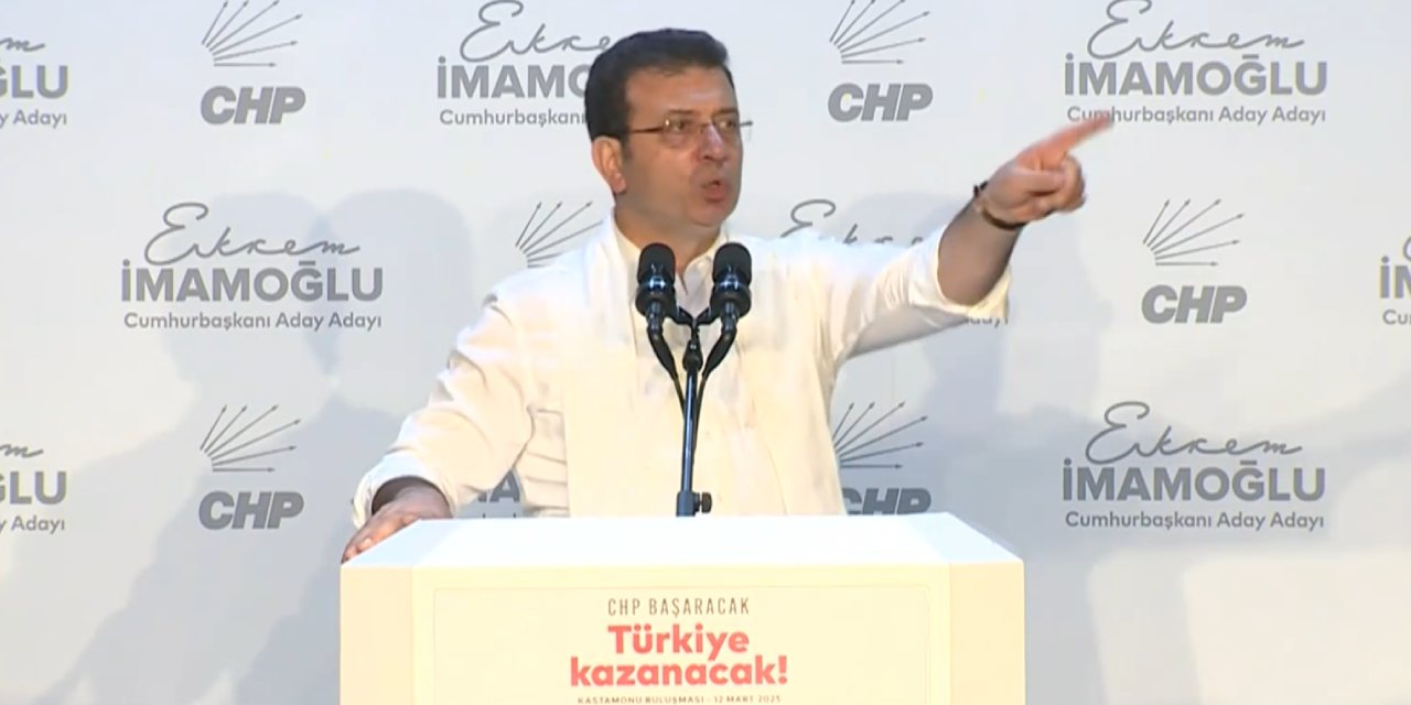 İmamoğlu  salon engeline rağmen Kastamonu'da! Yurttaşlara söz verdi: Bu savaşı kazanacağım!