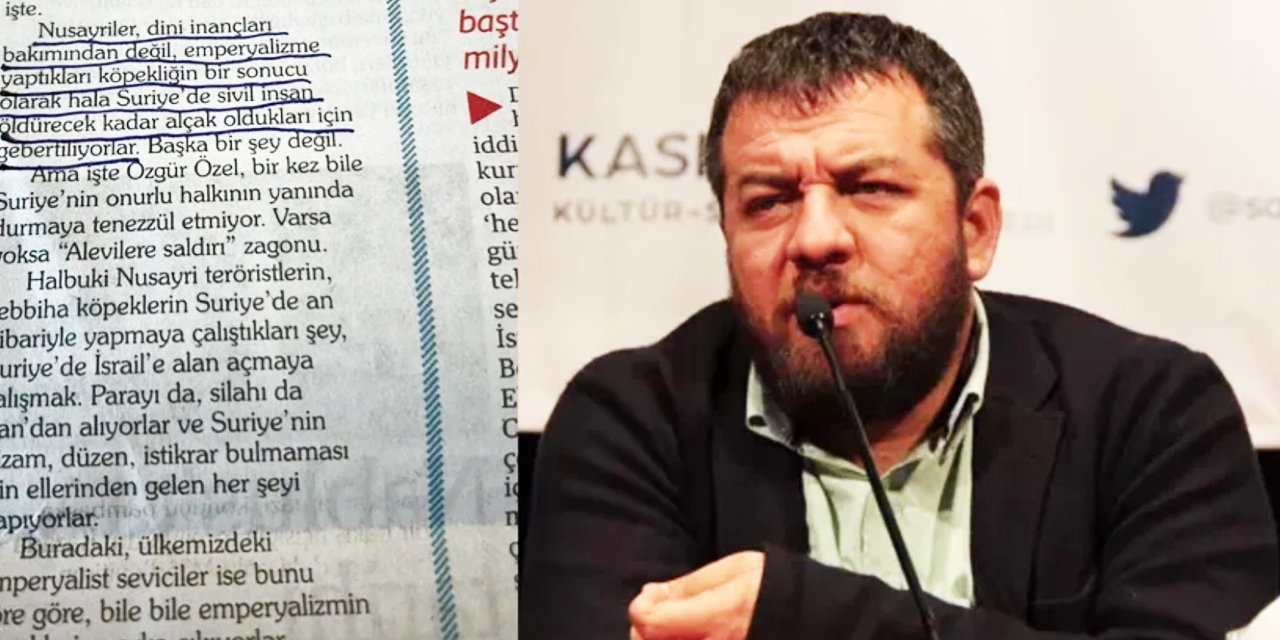 Yeni Şafak yazarından geri adım yok: ‘Alevi katliamı değil terörle mücadele prosesi’