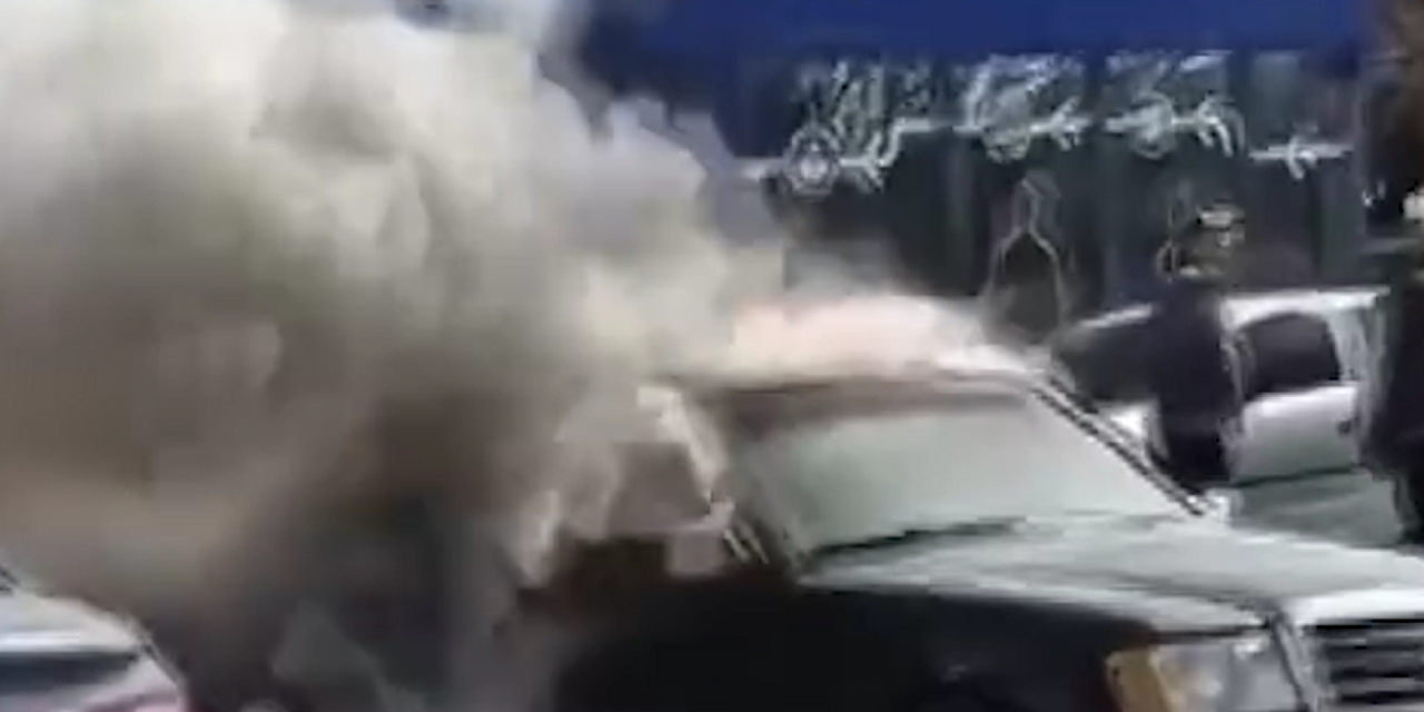 Tuzla’da araç muayenesinden geçemeyen sürücü, öfkeyle aracını yaktı!