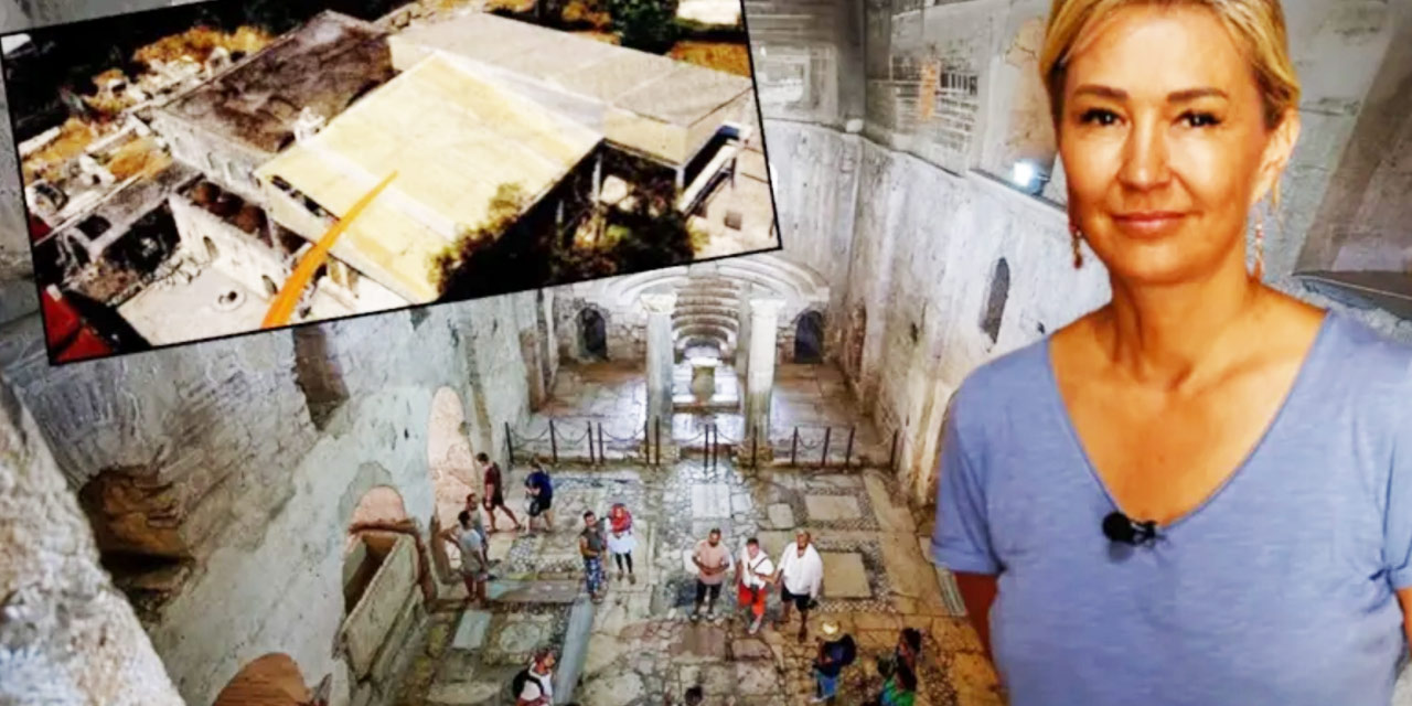 Noel Baba Kilisesi'nin depodaki çatısı nasıl uçtu!