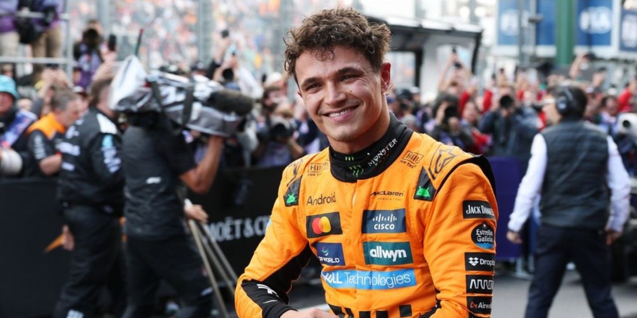 F1'de sezonun açılış etabının galibi Lando Norris