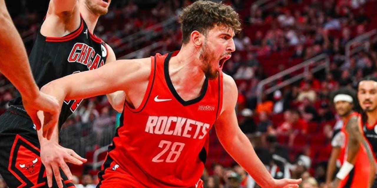 Alperen Şengün'ün "double-double" yaptığı maçta Rockets, Bulls'u yendi
