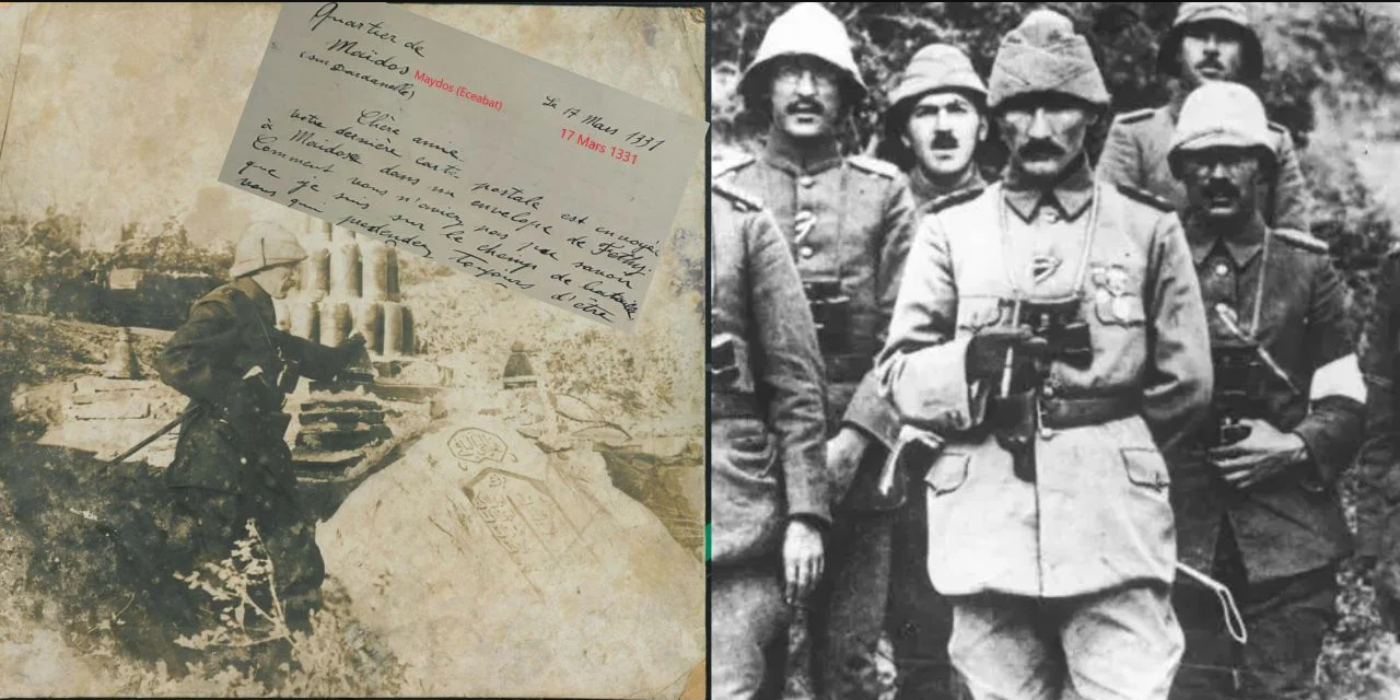 Çanakkale Zaferi'nden bir gün önce Atatürk'ün yazdığı mektup