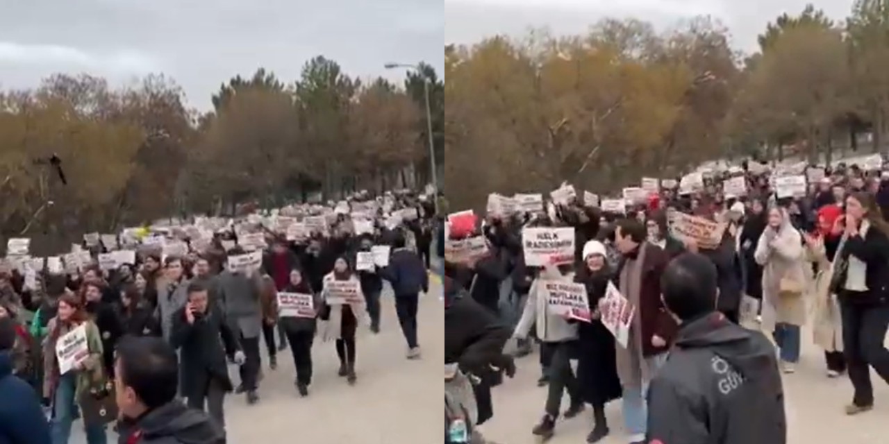Hacettepeli öğrenciler, 'İmamoğlu operasyonu' için ayaklandı! "Halk iradesinin yanındayız"