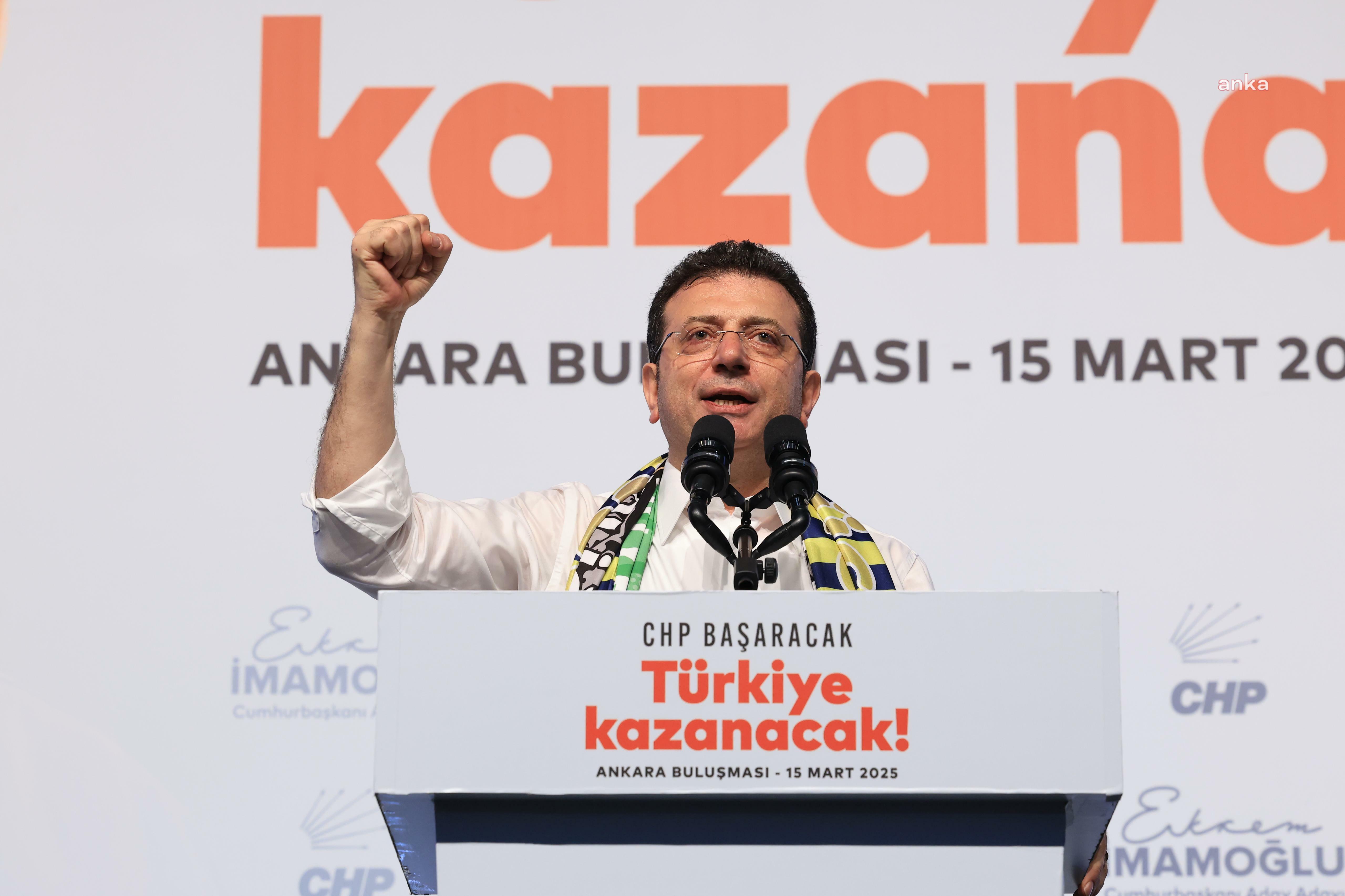 İmamoğlu'ndan çağrı: Milletçe bu kötülüğün karşısında olmalıyız