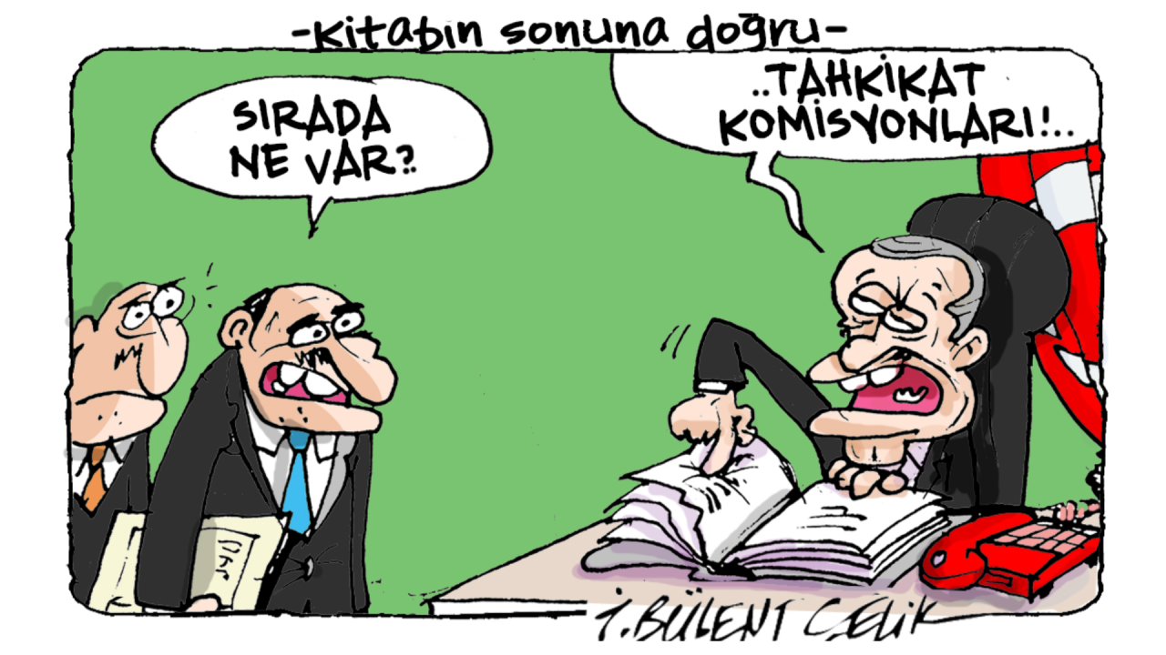 İ. Bülent Çelik'in 21 Mart 2025 tarihli karikatürü