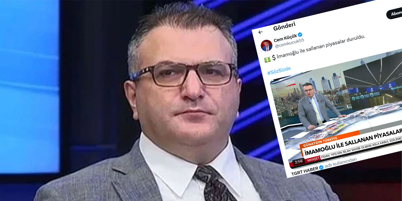 Cem Küçük 'İmamoğlu ile sallanan piyasalar duruldu' dedikten saatler sonra: Borsada yüzde 7 kayıp ve iki devre kesici..