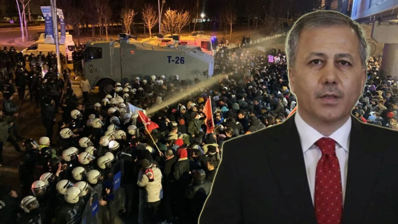 Bakan Yerlikaya duyurdu: Türkiye genelindeki protestolarda 97 yurttaş gözaltında