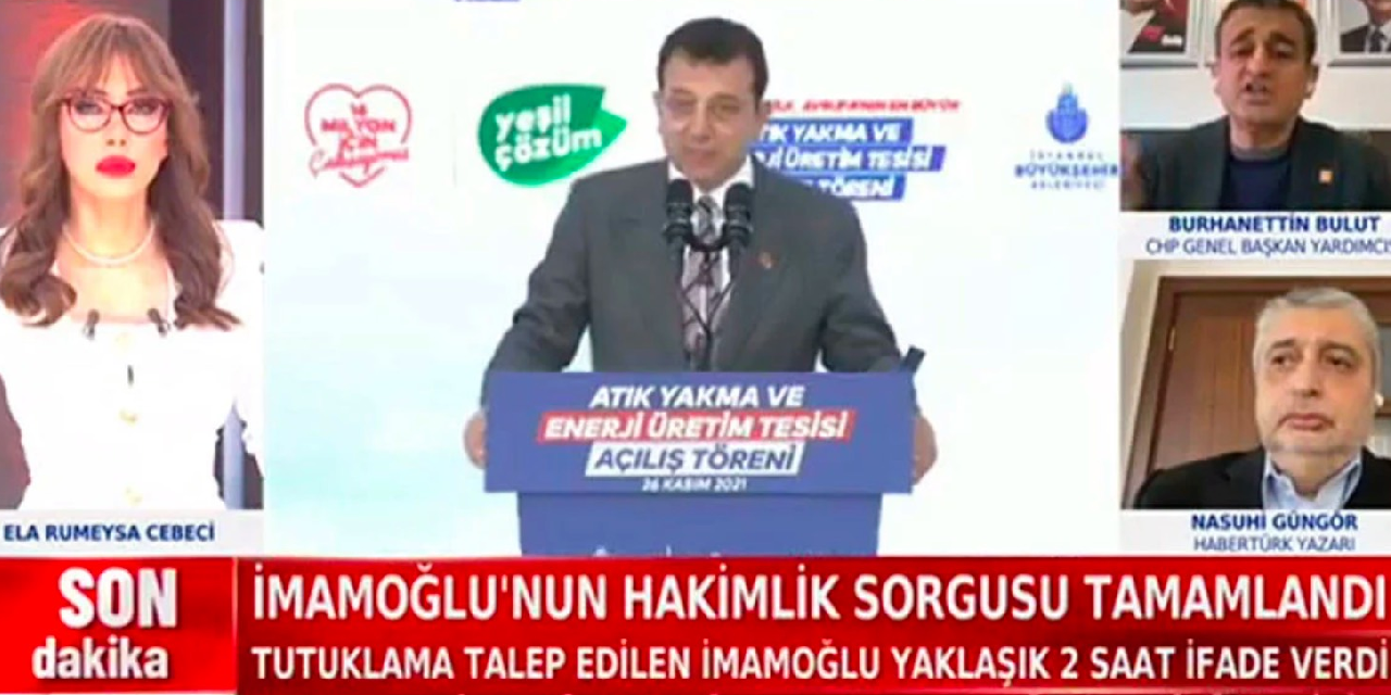 CHP'li Bulut "Mitingi verdiniz mi?" diye sordu, Habertürk spikeri yanıt veremedi