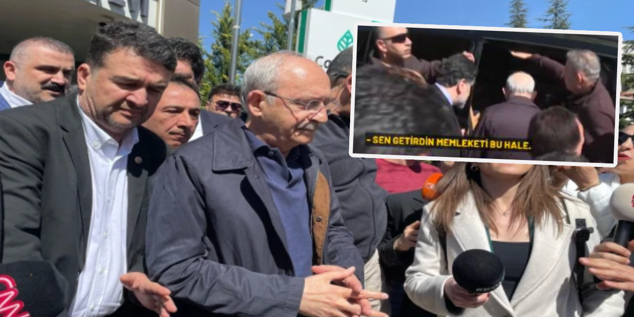 Kılıçdaroğlu'na oy kullandığı sandıkta tepki: 'Sen getirdin memleketi bu hale'