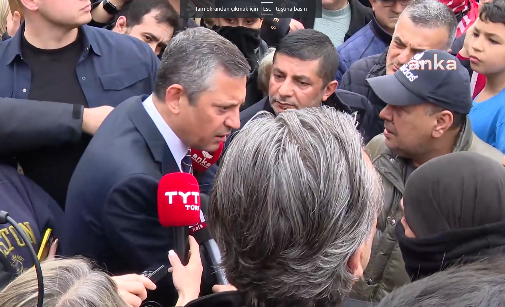 Özel Saraçhane'de halkla sohbet etti: Şimdi Saraçhane 1 Mayıs'ta Taksim