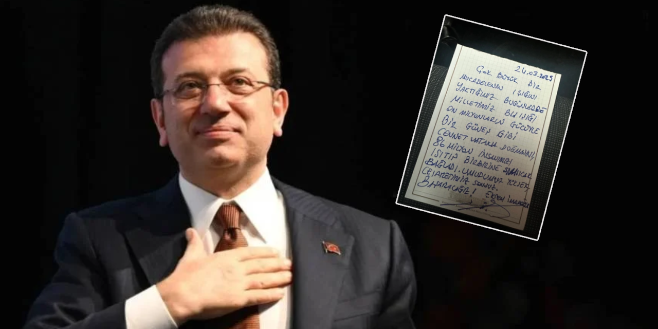 İmamoğlu'ndan Silivri'den yeni mesaj: 'Cesaretimiz sonsuz, başaracağız!'