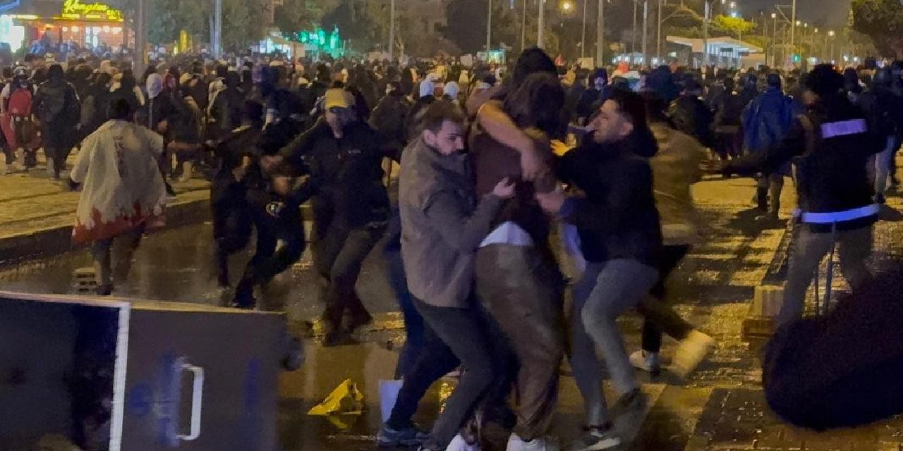 Akdeniz Üniversitesi'ndeki 'İmamoğlu' protestosuna polis müdahalesi: 15 öğrenci gözaltında