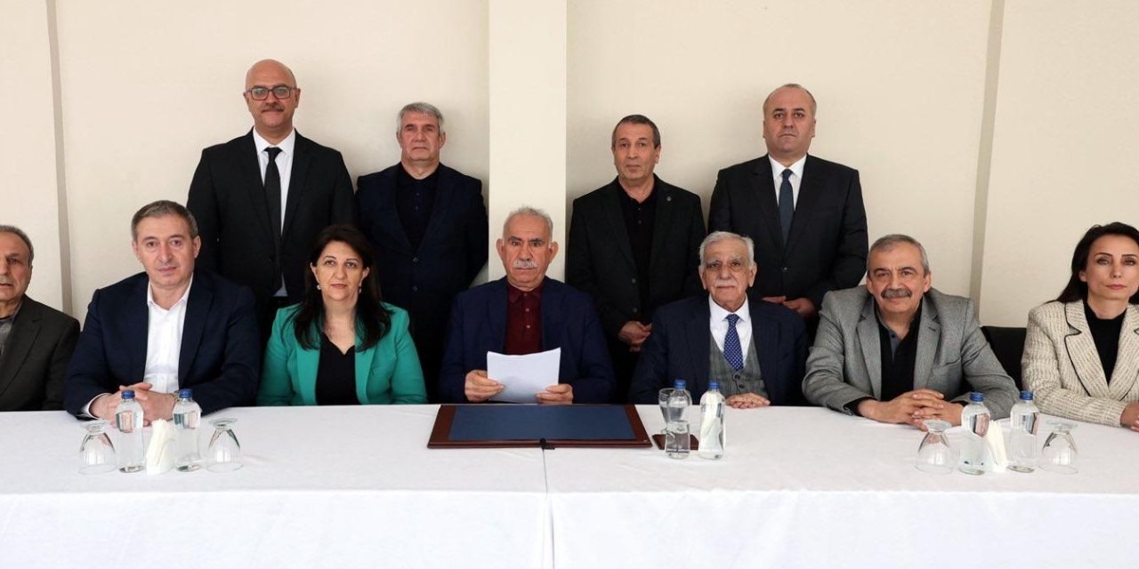 DEM Parti yönetiminden, Öcalan'lı yol haritası hazırlığı