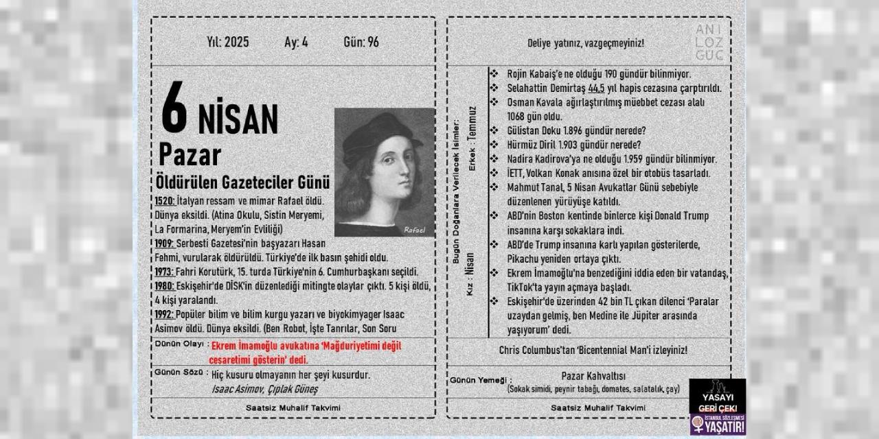 Öldürülen Gazeteciler Günü