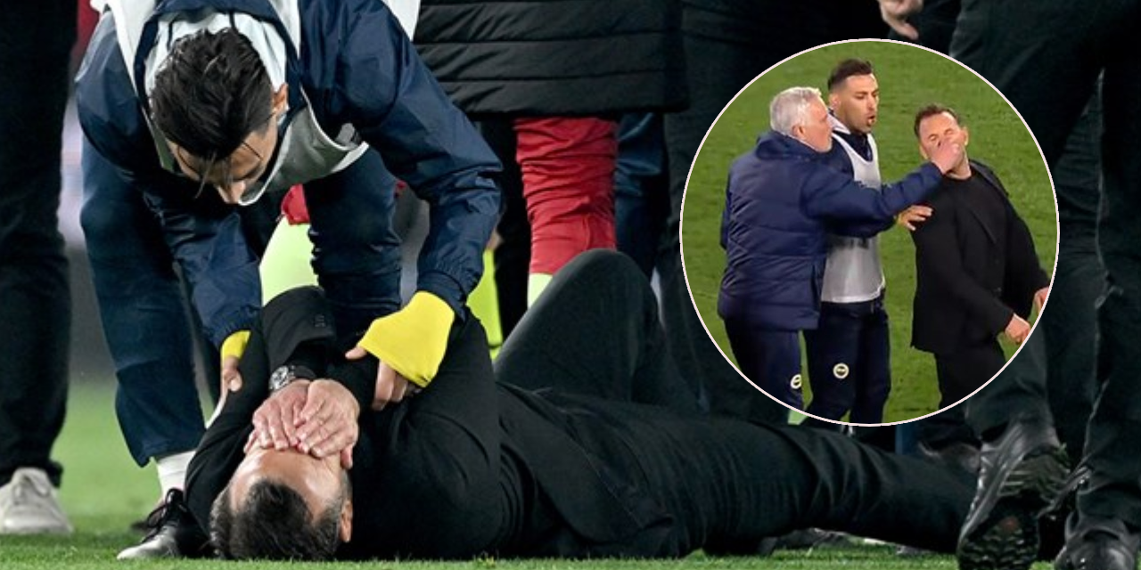 Mourinho'nun hareketi dünyada ses getirmişti: Okan Buruk neden yere düştüğünü açıkladı