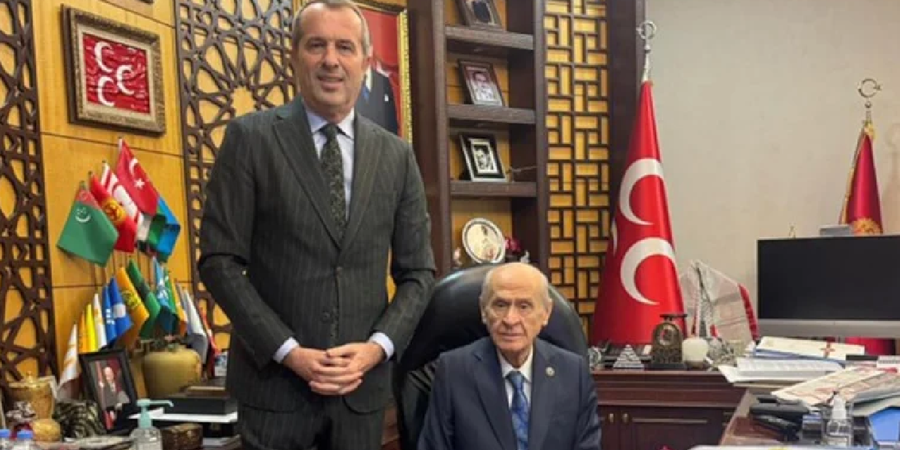 MHP'li Saffet Sancaklı, Devlet Bahçeli'yi ziyaret etti
