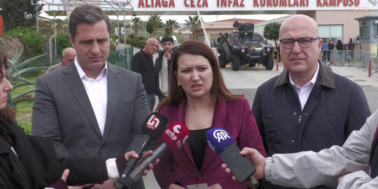 CHP yöneticileri cezaevinde tutuklu gençleri ziyaret etti: 'Anayasal haklarını kullandılar'