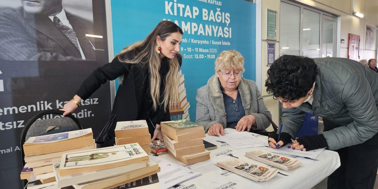 Vapurlara kitap, kütüphanelere umut: İzmir’de anlamlı kampanya