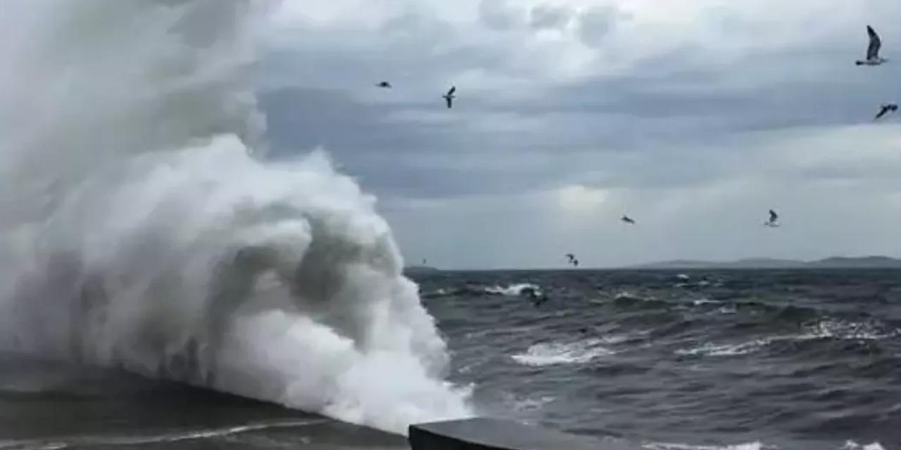 Yurdun batı ve güney kıyılarında fırtına alarmı