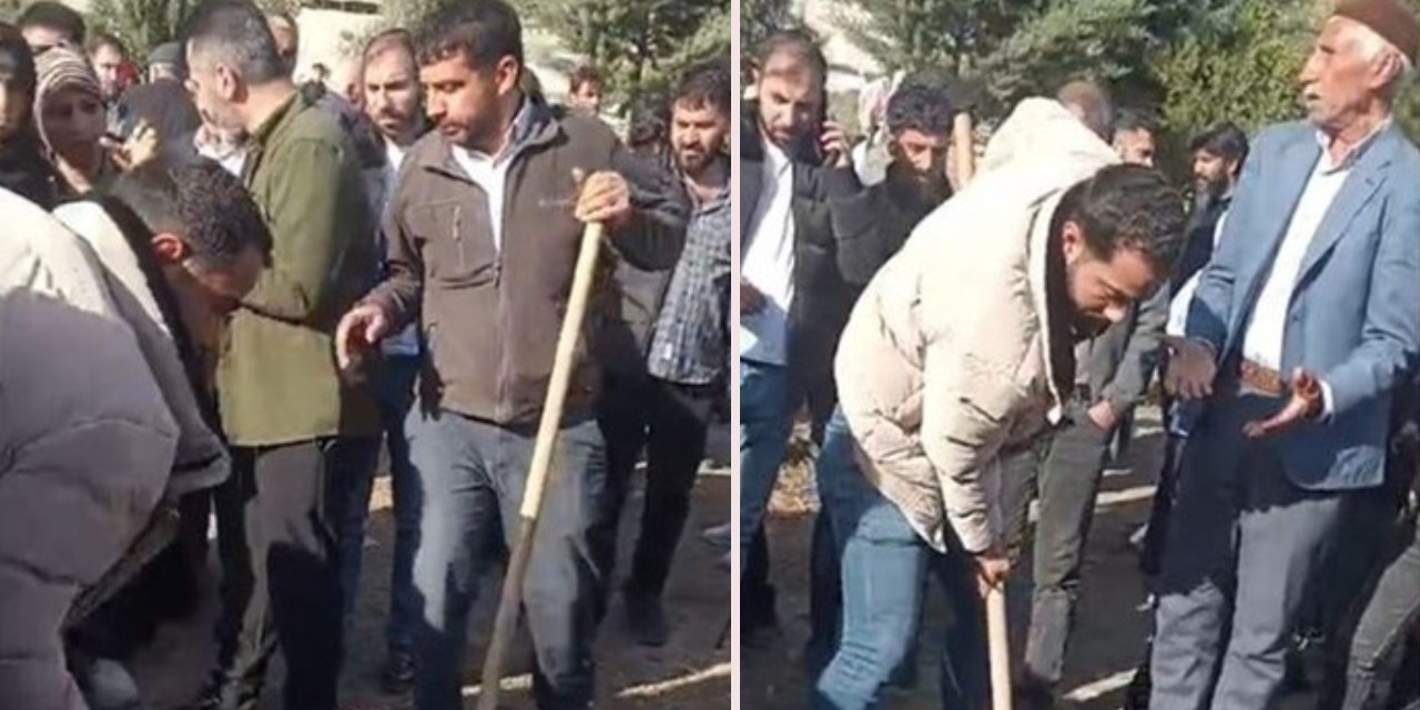 Siirt’te, 'mezardan ses geldi' iddiası: Dün gömülen kişinin mezarı açıldı