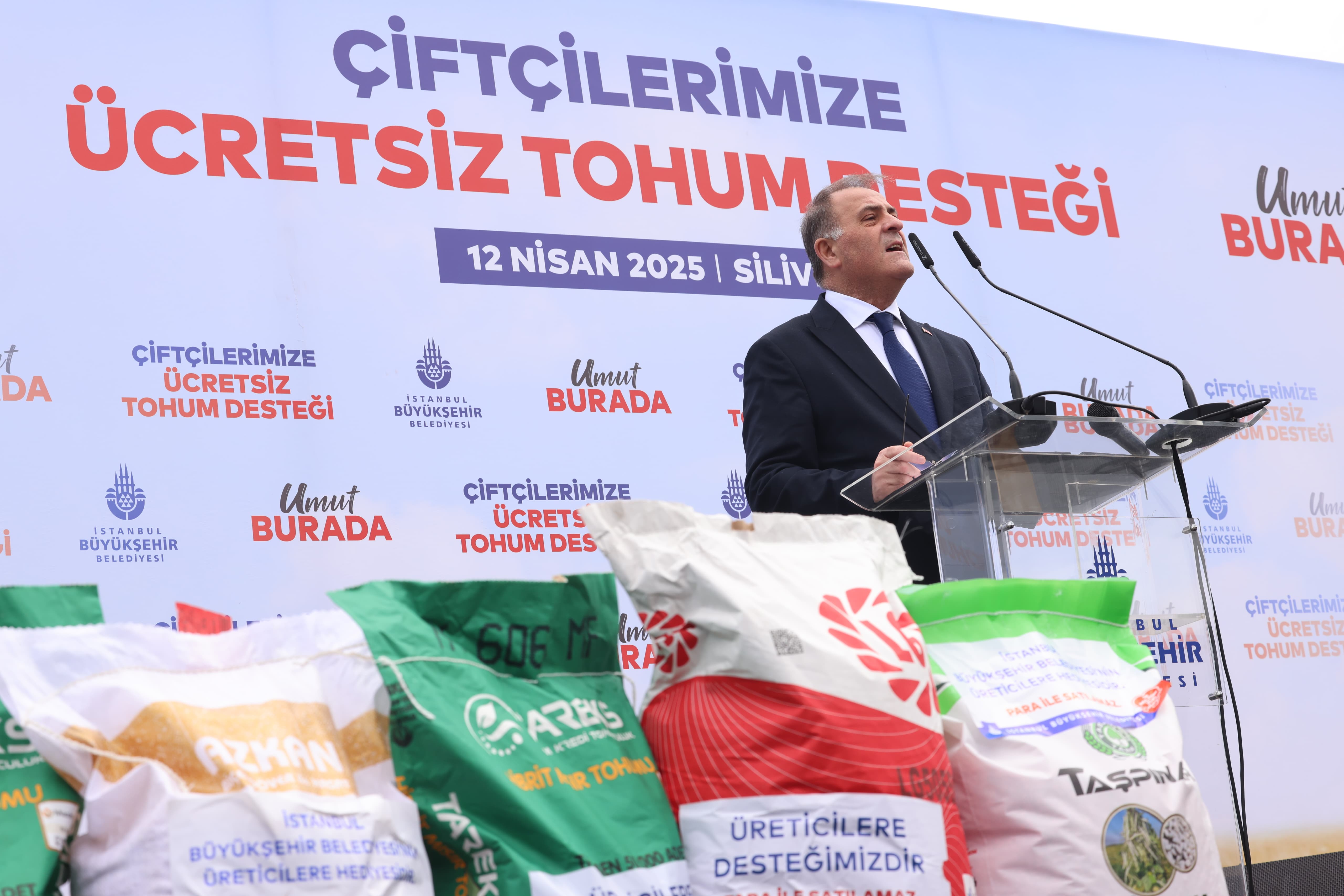 Bu Silivri başka! İmamoğlu’nun hücresine 13 kilometre mesafede İBB çiftçilere tohum dağıttı