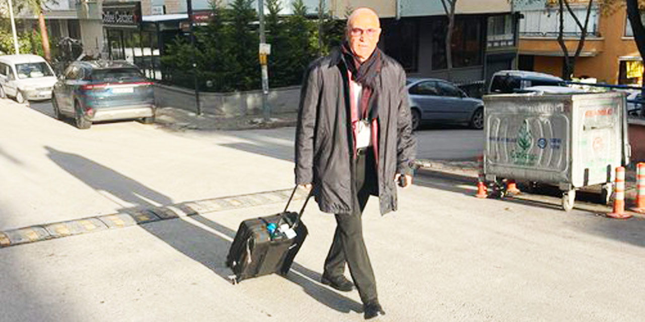 Mahmut Tanal bavulunu alıp yola çıktı